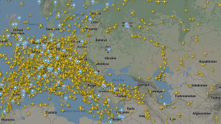 Военната инвазия в Украйна пренареди авиационната карта на Европа