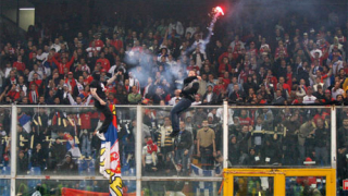 УЕФА наказва сурово Италия за изцепките на сръбските хулигани