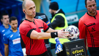 Станаха ясни съдийските назначения за предстоящия 22 ри кръг в efbet