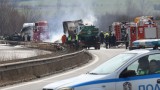 Бягство от полицейска палка предизвика тежка катастрофа на АМ Тракия