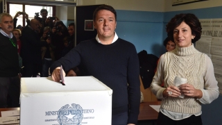 20% избирателна активност на референдума в Италия към обяд