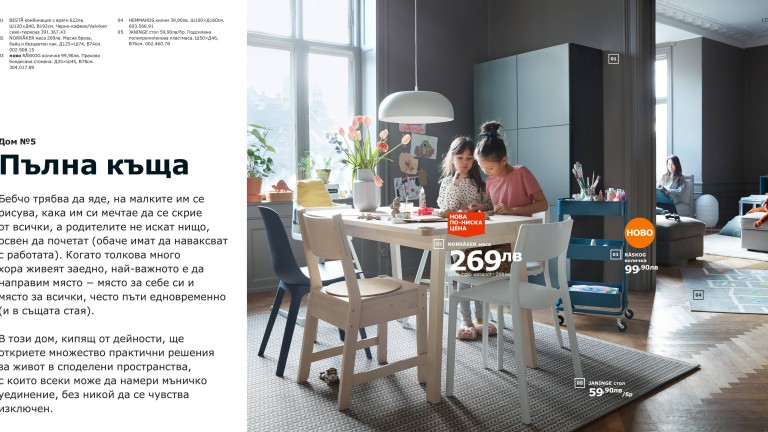 IKEA ще спре да отпечатва своя годишен каталог. Причината -