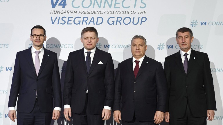 Вишеградската четворка иска нов проект за Европа, предаде Ройтерс. Агенцията