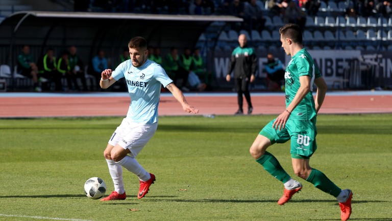 Дунав - Витоша 0:0 (Развой на срещата по минути)