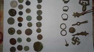 Иззеха голямо количество антични монети в Старозагорско съобщават от полицията