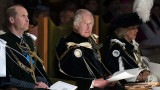  Крал Чарлз, принц Уилям и Кейт Мидълтън осъдиха протичащото се в Израел - а по какъв начин реагираха принц Хари и Меган Маркъл 