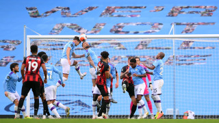 Манчестър Сити спечели предпоследния си домакински мач в настоящия сезон