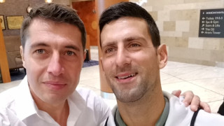 Популярният футболен общественик и спортен фен Кирил Евтимов се срещна