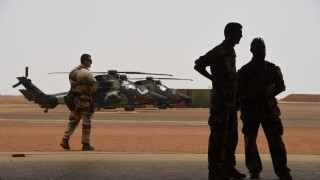 Въоръжените сили на Франция съобщиха че са извършили удар с