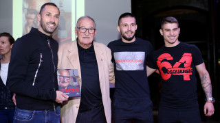 Капитанът на ЦСКА Петър Занев бе сред гостите на