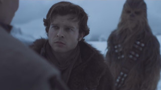 Първият поглед към Соло История от Междузвездни войни дойде в началото