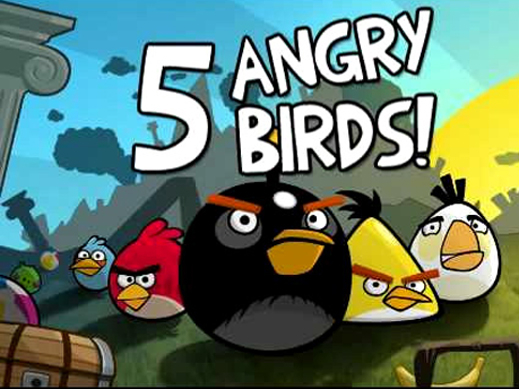 Angry Birds свалена 10 млн. пъти за 10 дни