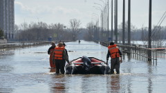 Руската Курганска област продължава евакуацията заради наводнението 