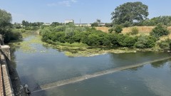Кметът на Ямбол алармира МОСВ за ниските нива на река Тунджа