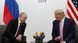 Срещата между президентите на САЩ и Русия Доналд Тръмп и