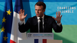 Френският президент Еманюел Макрон заяви че Европа не бива да