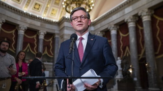 Председателят на Камарата на представителите на САЩ Майк Джонсън заяви