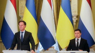 По време на посещение в Киев министър председателят на Нидерландия Марк