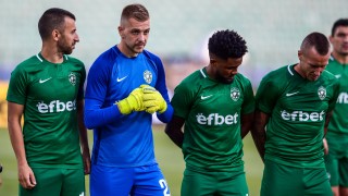 Вратарят на Лудогорец Пламен Илиев изигра отличен двубой и помогна