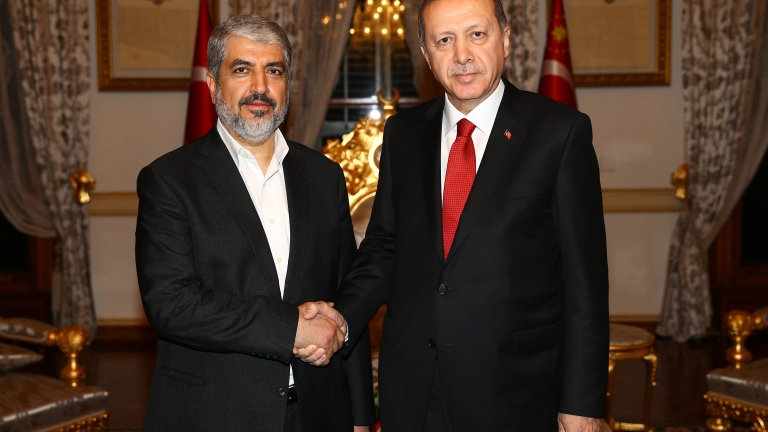 Ердоган се срещна с лидер на "Хамас" 
