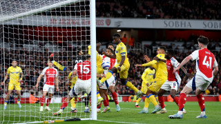 Полуфиналистът в Шампионската лига Арсенал и Кристъл Палас наравно 2 2