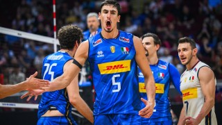 Италия разби Белгия с 3 0 25 13 25 18 и 25 18 в четвъртфиналите