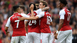 Отборът на Арсенал очаквано спечели домакинството си на Брайтън Албиън