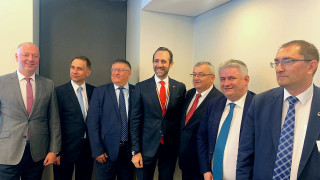 Българският транспортен министър Росен Желязков се срещна с колегите си