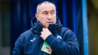 Треньорът на Левски Станимир Стоилов говори в Домът на футбола