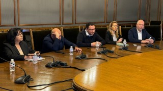 ГЕРБ СДС и БСП Обединена коалиция проведоха среща за съставяне на мнозинство