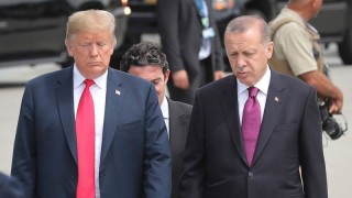 Турският президент Реджеп Ердоган и президентът на САЩ Доналд Тръмп