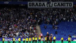 Няколко привърженици на Еспаньол са с леки наранявания след като бяха