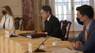 Държавният секретар Антони Блинкън е обсъдил основно Русия и ситуацията