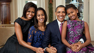 Обама заплаши дъщерите си със семейна татуировка