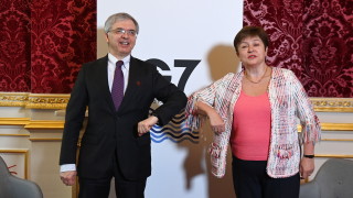 Управляващият директор на Международния валутен фонд МВФ Кристалина Георгиева