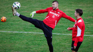 ЦСКА публикува кратка информация относно утрешната тренировка на тима Армейците съобщиха