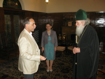 Патриарх Неофит се срещна с българския посланик в Москва