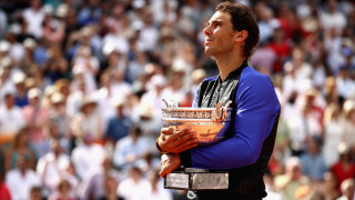 Рафаел Надал носител на десет титли от турнира от Големия