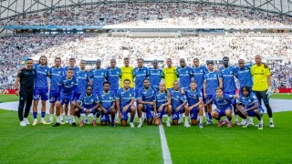 Полузащитниците на Олимпик Марсилия Адриен Рабио и Джонатан Роу