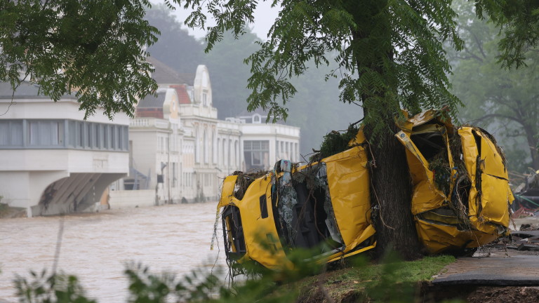 Наводненията в Германия нанесоха щети за между €20 млрд. и €30 млрд.