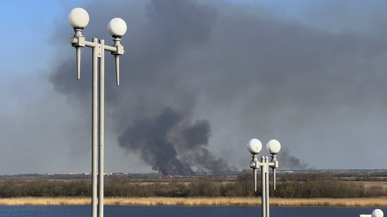 Въздушна атака в Херсон скъса газопровод 