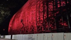 Новият стадион на ЦСКА вече светна