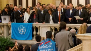 Главната сепаратистка групировка в Каталуния Каталунското национално събрание призова държавните