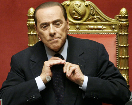 Берлускони отново не се яви в съда