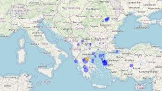 Мощно земетресение на Балканите Земетресение с магнитуд 6 3 по Рихтер