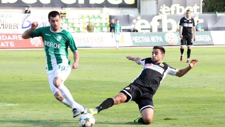 Балджийски герой за Славия срещу Берое (ВИДЕО)