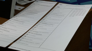 Хартиените бюлетини за изборите на 2 април вече пристигнаха в