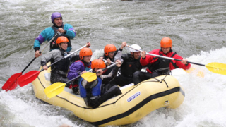 Джина Стоева топи мазнини с рафтинг