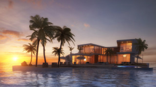 Дубай прави квартал от плаващи къщи за по $23 милиона едната (СНИМКИ)
