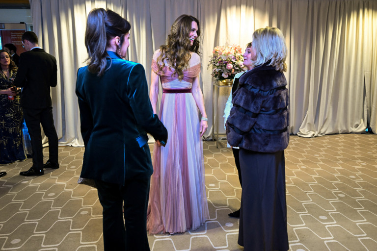 Кейт зад кулисите на наградите